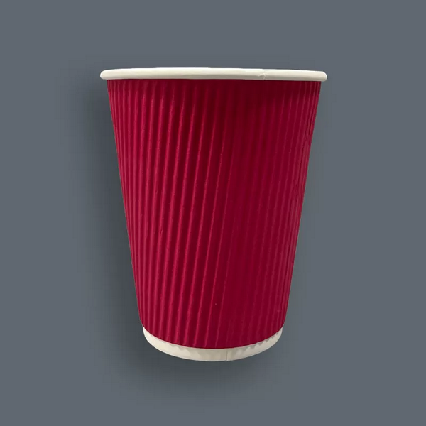 Colored Ripple Coffee Cup
