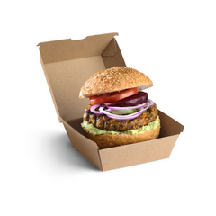 Kraft Paper Burger Box