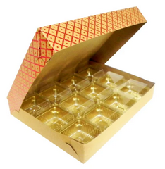 Premium Chocolate Gift Box (Black-Gold)