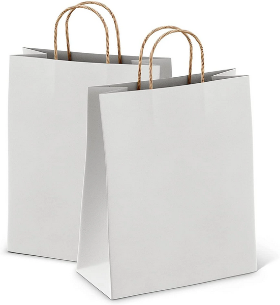 Premium White Paper Bags